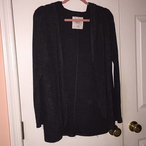 Hooded mossimo cardigan